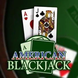 American Blackjack logo – Table Games by Habanero at Legiano Casino