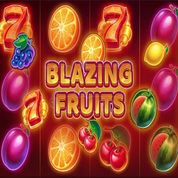 Blazing Fruits logo by Inbet Games Legiano Casino