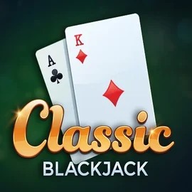Classic Blackjack slot visual from Red Tiger Gaming available on legianos.com.pl