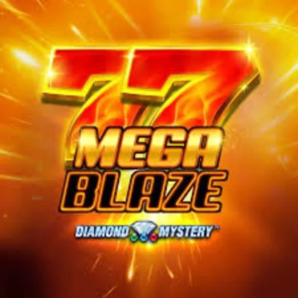 Diamond Mystery Mega Blaze by Greentube, showcased at legianos.com.pl – game logo