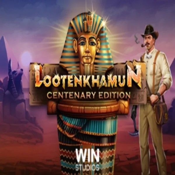 Loot'en Khamun the Dead Sea Scrolls by Win Studios, showcased at legianos.com.pl – game logo